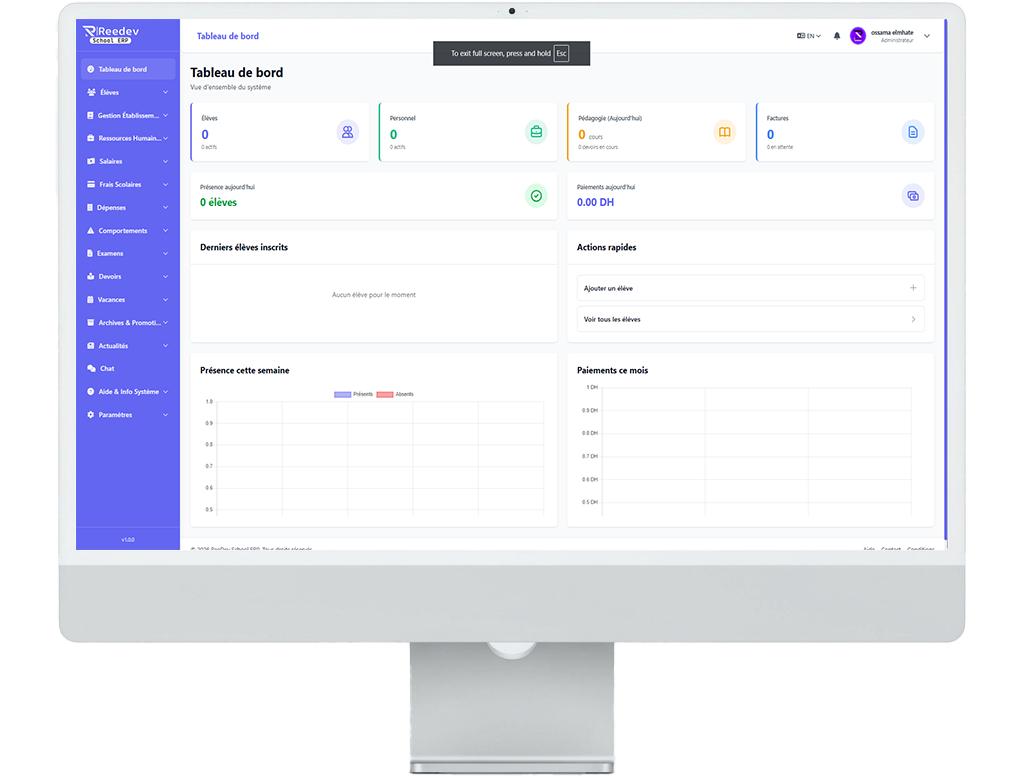 Dashboard Preview